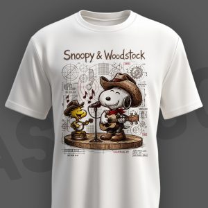 Snoopy & Woodstock T-Shirt - D1