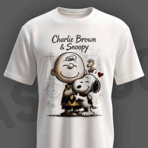 Charlie Brown & Snoopy T-Shirt - D1